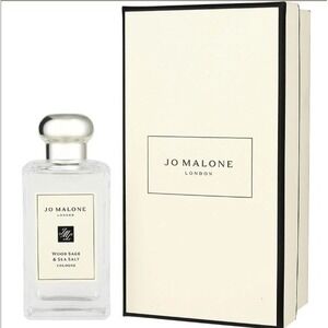 Jo Malone Wood Sage & Sea Salt Cologne 3.4oz 100ml Fragrance with Box